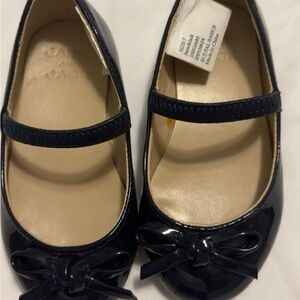 Janie and Jack Patent Leather Dress Shoes with Bow